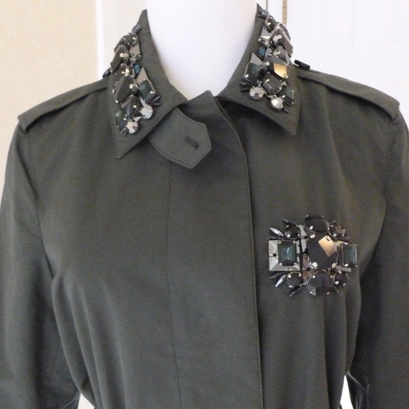 Burberry Prorsum Embellished Trench Made in Italy - Picture 3 of 8